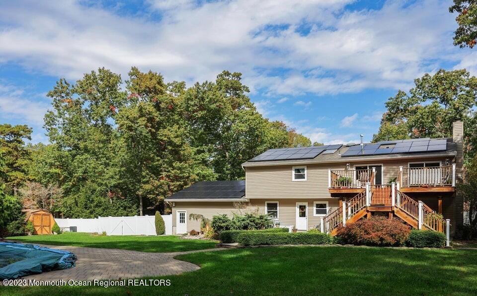 245 Delaware Trail Jackson, NJ 08527 - Photo 33 of 43 front view of a house with a yard