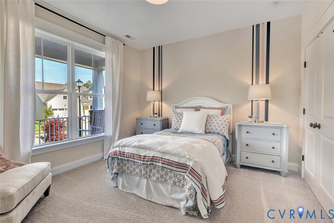 Lot 16 Pin Oak Loop Amelia Court House, VA 23002 - Photo 12 of 14 a bedroom with a bed and a window