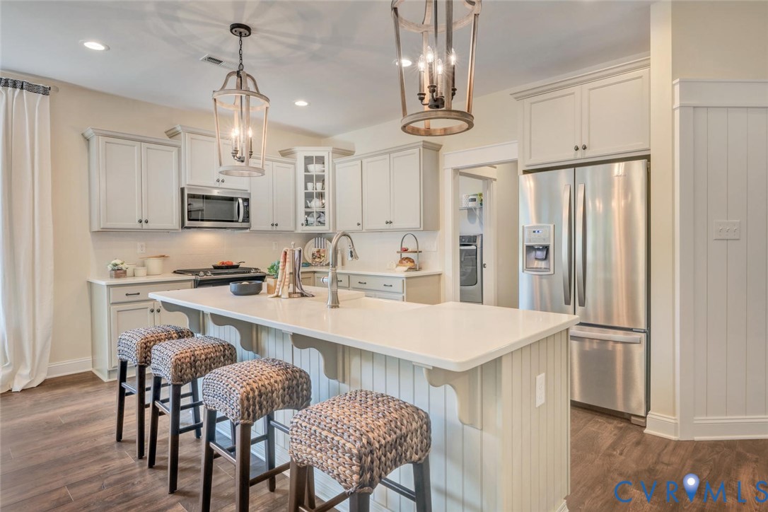 Lot 16 Pin Oak Loop Amelia Court House, VA 23002 - Photo 5 of 14 a large kitchen with a table and chairs