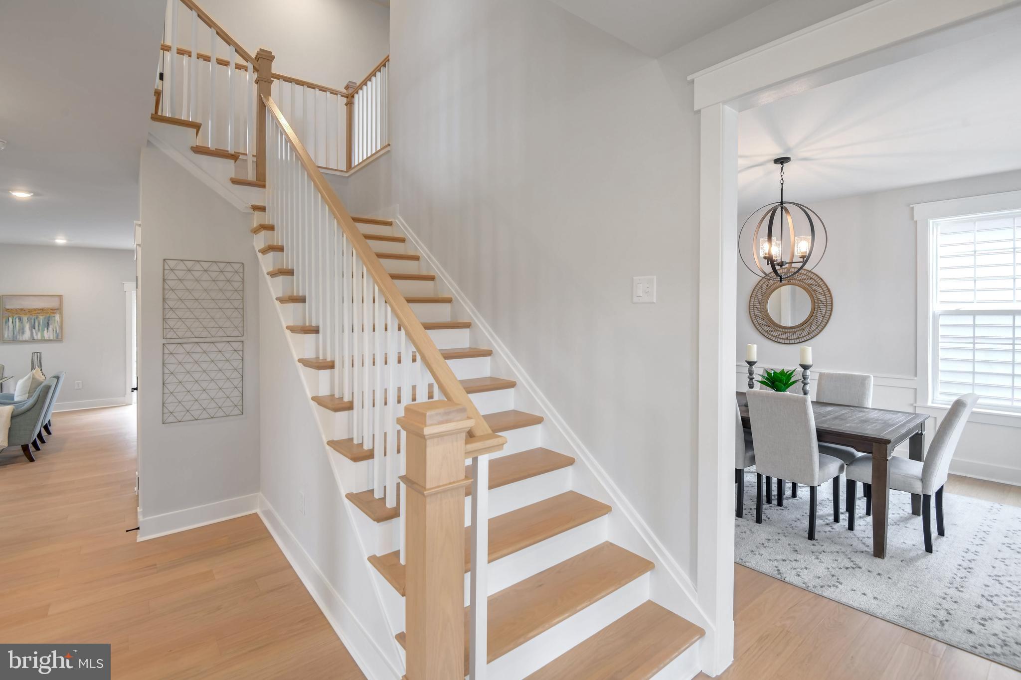 Eliana Court Laurel, MD 20708 - Photo 3 of 46 a view of entryway and hall with wooden floor