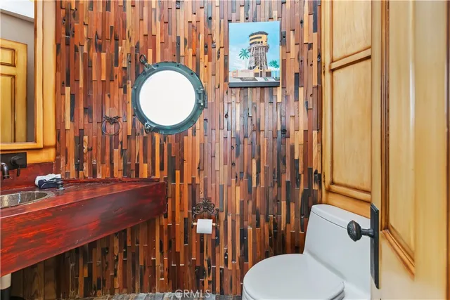 a view of a balcony of a house