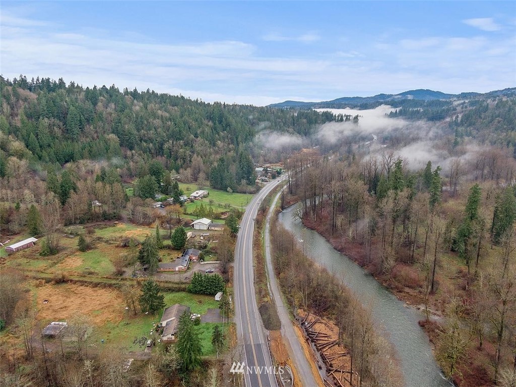 17849 Renton-Maple Valley Road Maple Valley, WA 98038 - Photo 30 of 33 a view of a forest with mountains in the background