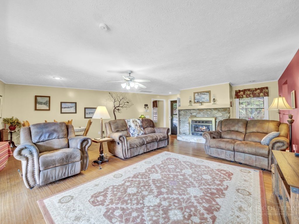 265 Trout Lake Road Deep Gap, NC 28618 - Photo 17 of 50 a living room with furniture and a couch