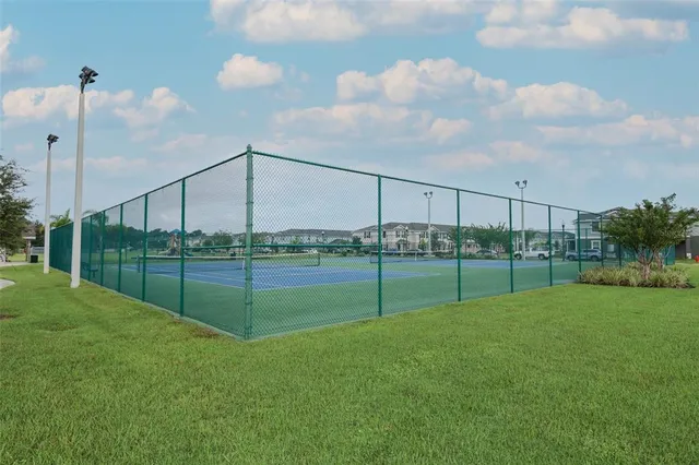 a view of park and entertaining space