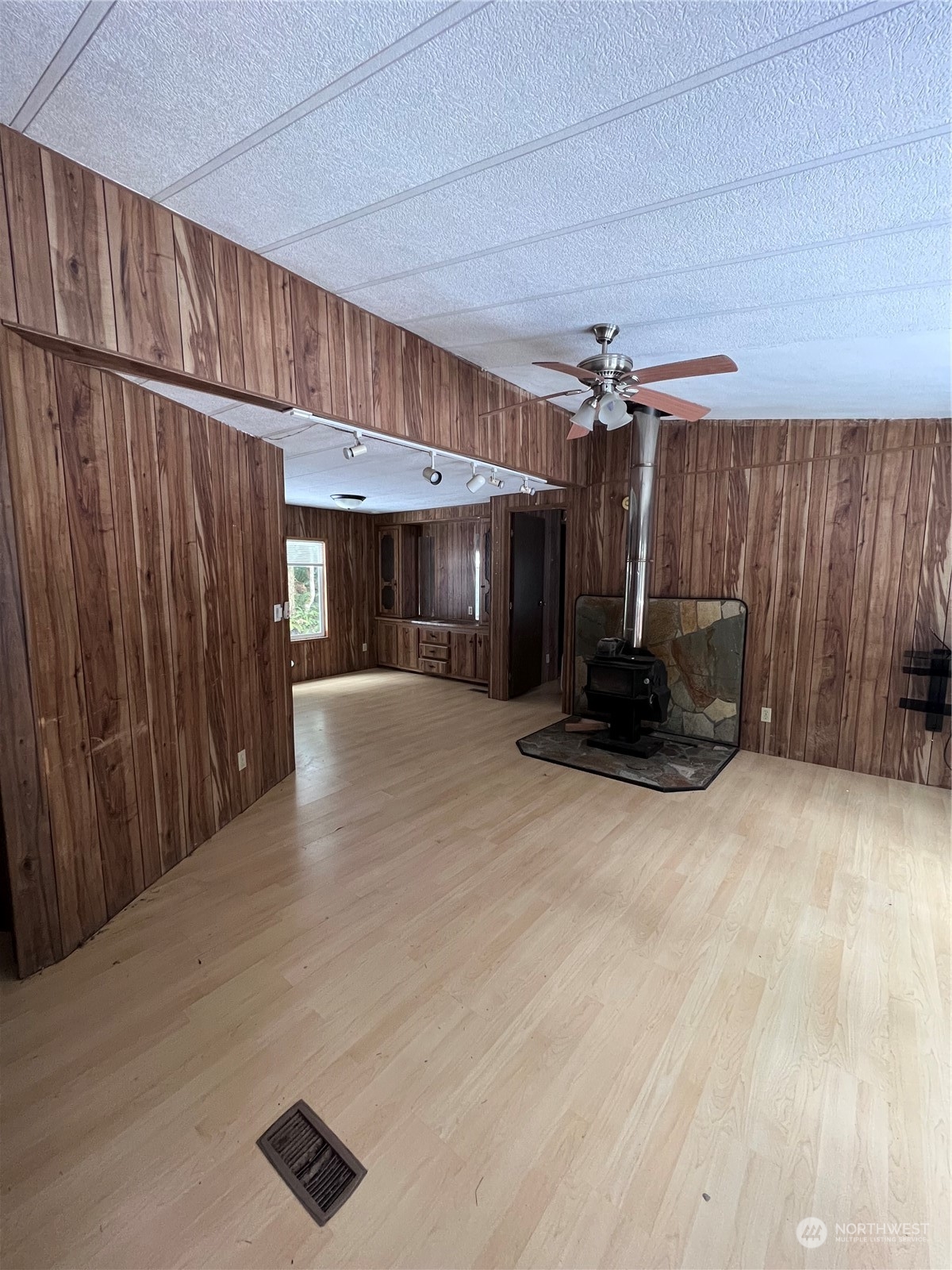 2408 Newberg Road Snohomish, WA 98290 - Photo 20 of 32 a view of a room with wooden walls