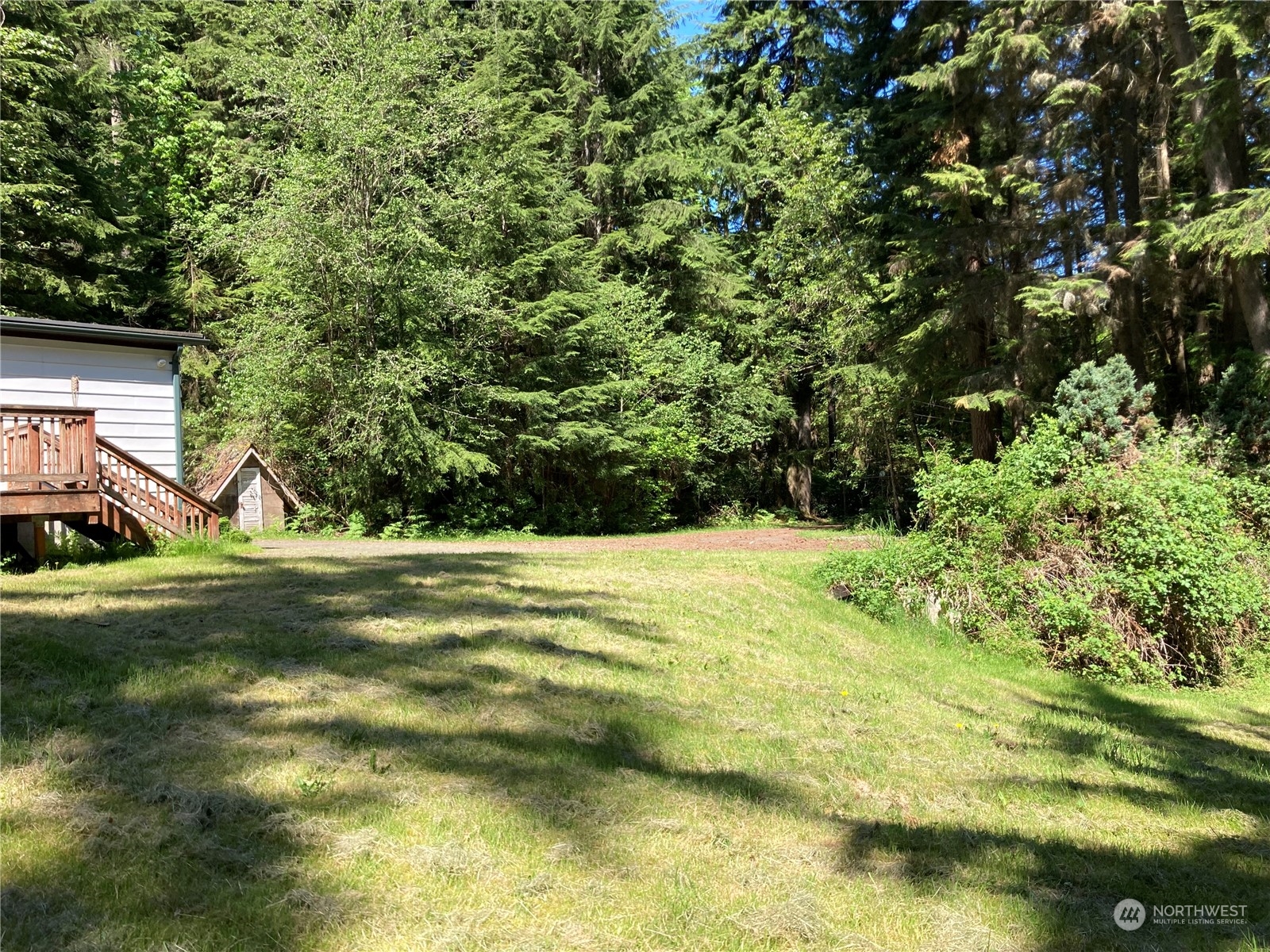 2408 Newberg Road Snohomish, WA 98290 - Photo 27 of 32 a view of a yard with an outdoor space