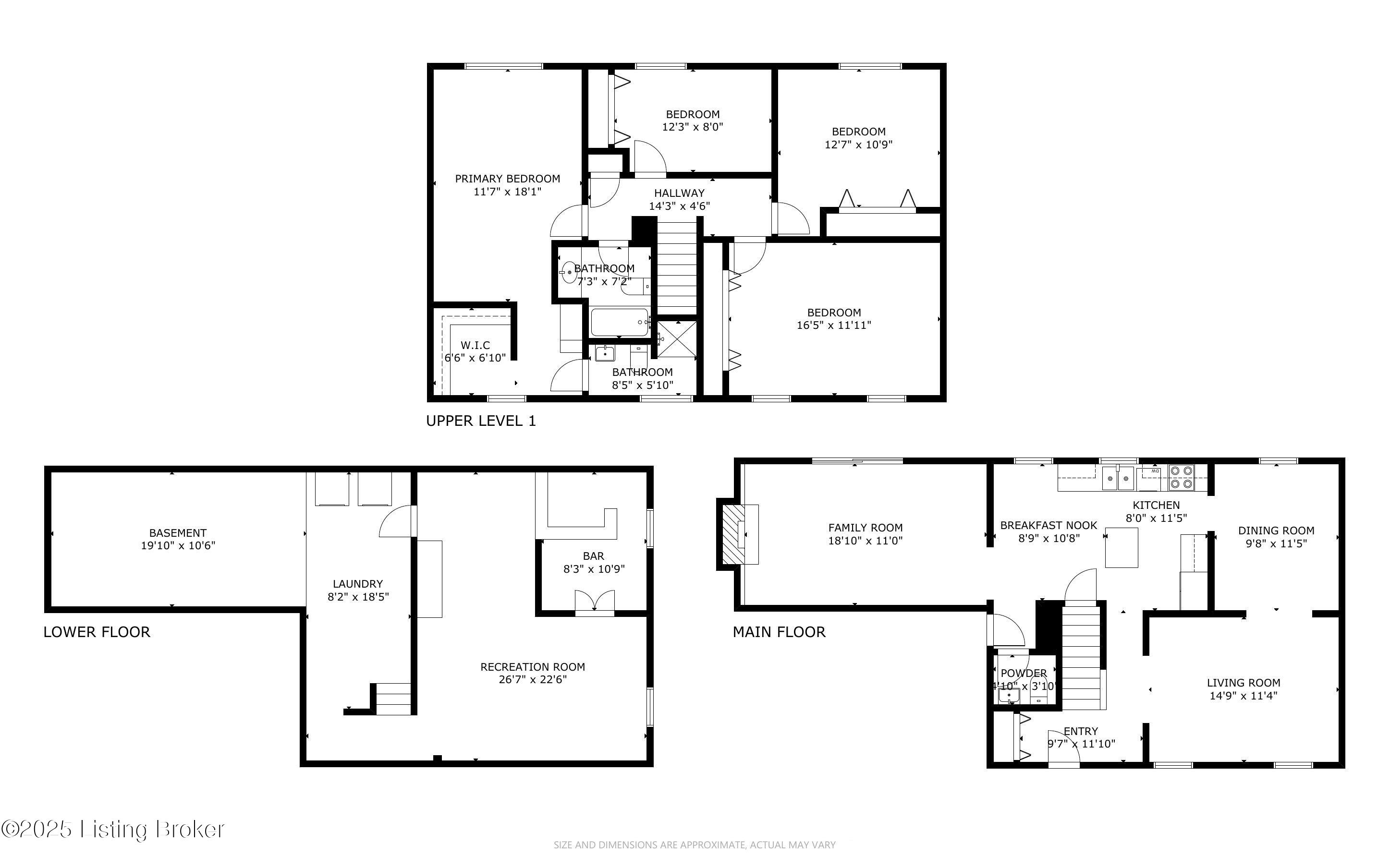 6504 Mandeville Road Louisville, KY 40228 - Photo 42 of 42 Floor Plan