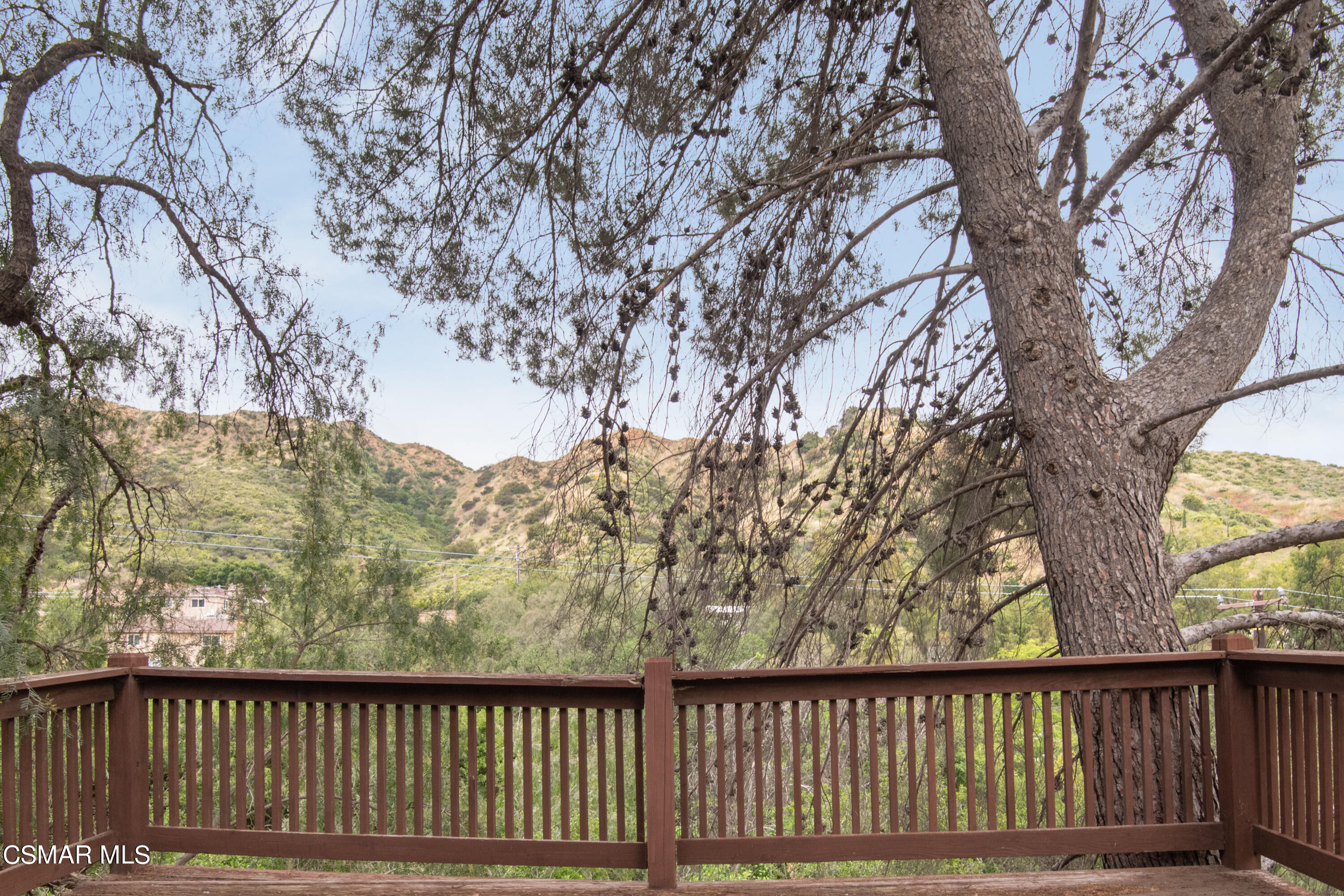 1024 Black Canyon Road Simi Valley, CA 93063 - Photo 12 of 31 a view of a balcony with a trees