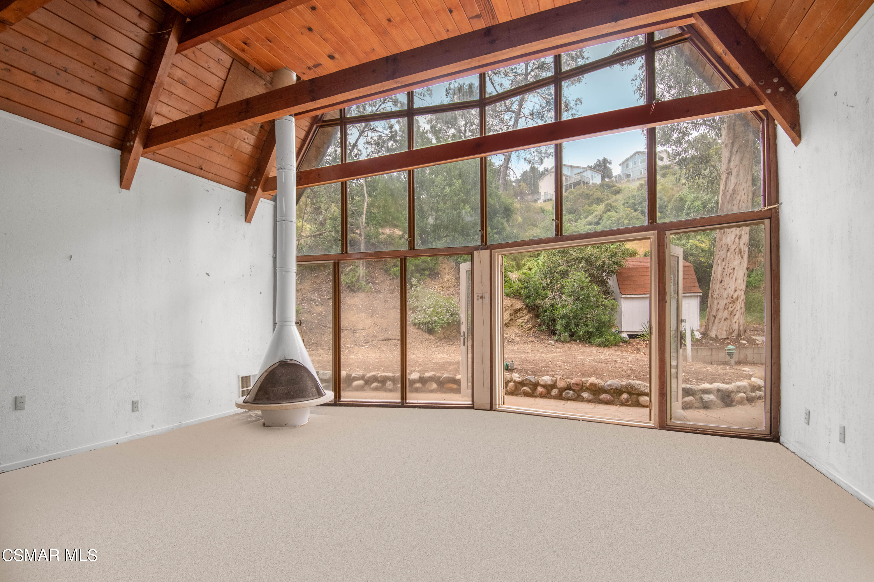 1024 Black Canyon Road Simi Valley, CA 93063 - Photo 7 of 31 a view of an empty room with a balcony