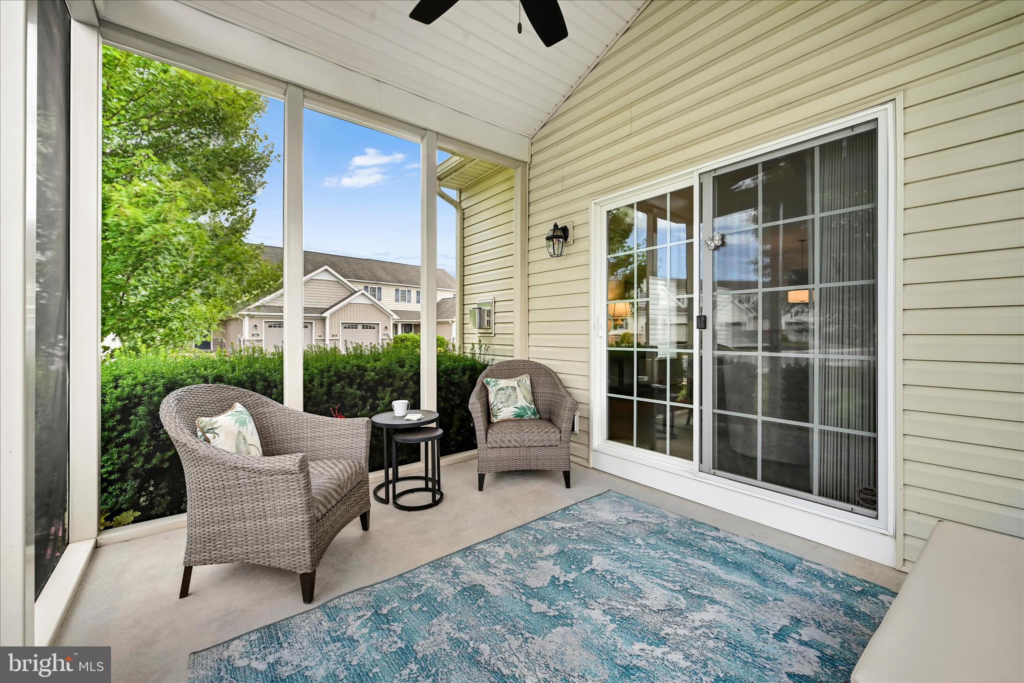 718 Stone Creek Road Lancaster, PA 17603 - Photo 13 of 34 Screened Porch w/Cathedral Ceiling