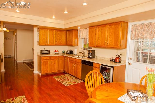 Wood floors.