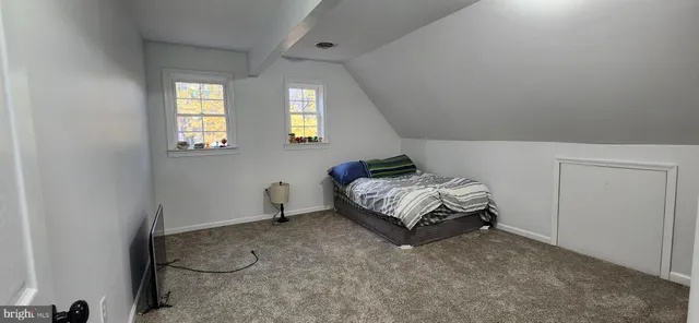 a view of a livingroom with a window
