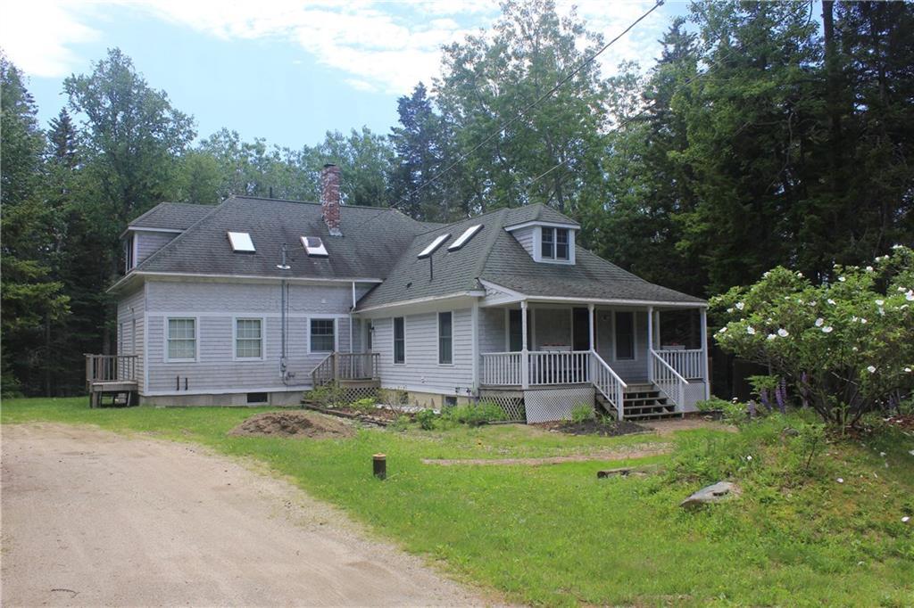 383 Dunham Point Road Deer Isle, ME 04627 - Photo 3 of 34 Front of House as you pull in the drive