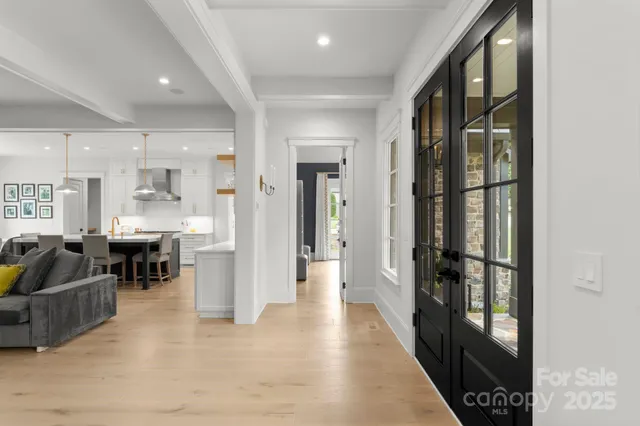 a view interior of a house and livingroom with furniture