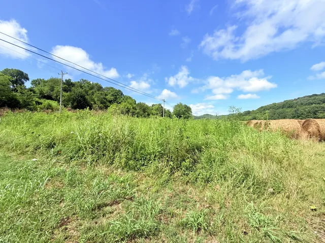 an aerial view of a water