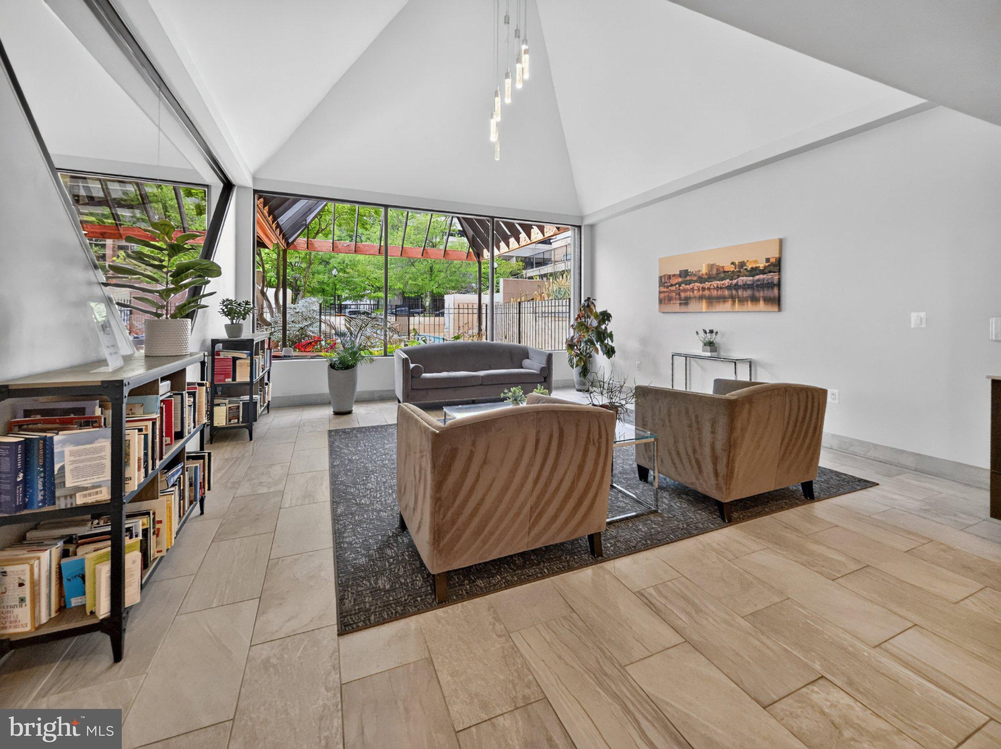 1301 North Courthouse Road, Unit 1803 Arlington, VA 22201 - Photo 24 of 33 Elegance common area with natural light.