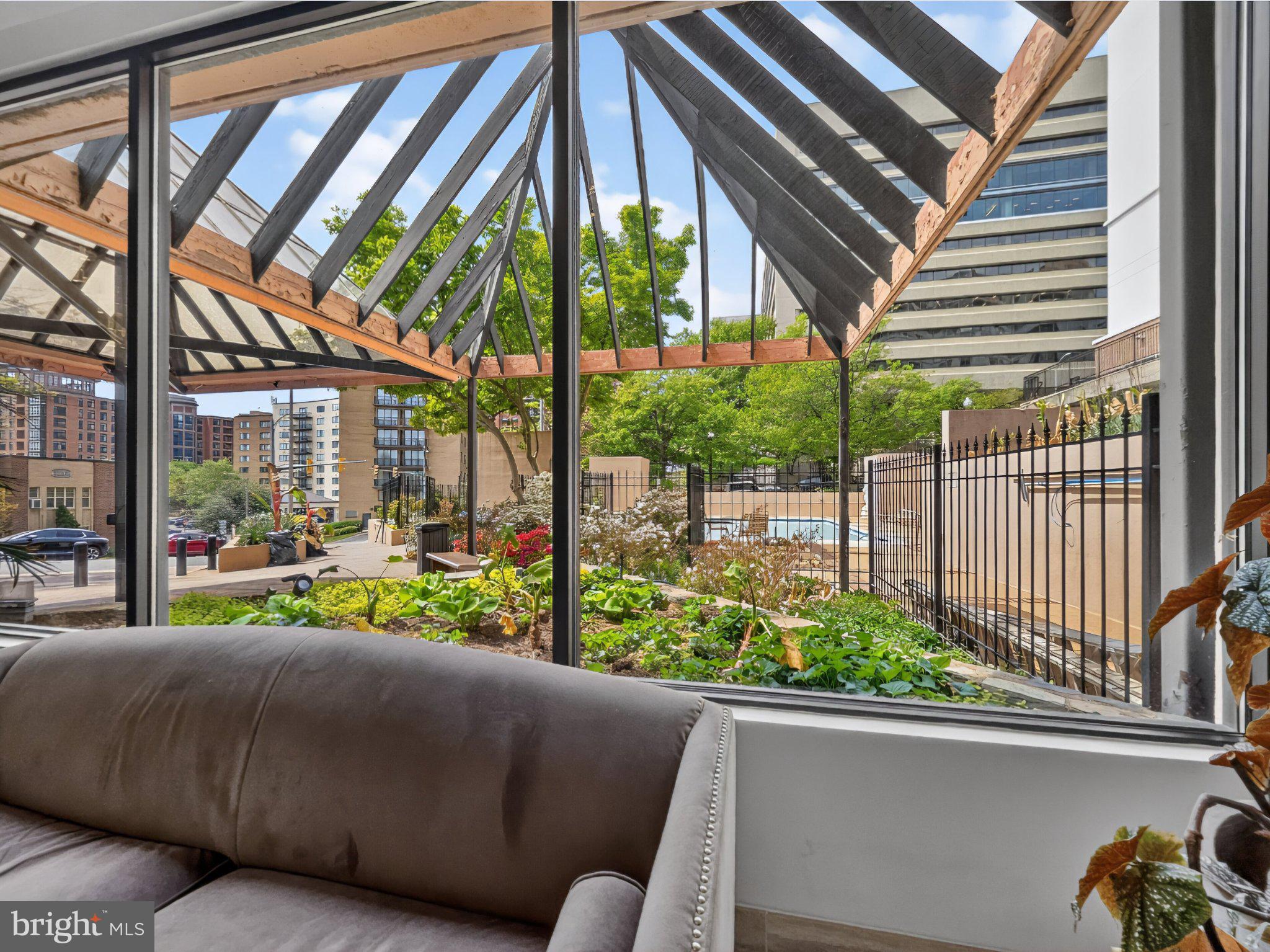1301 North Courthouse Road, Unit 1803 Arlington, VA 22201 - Photo 27 of 33 Views over the pool.