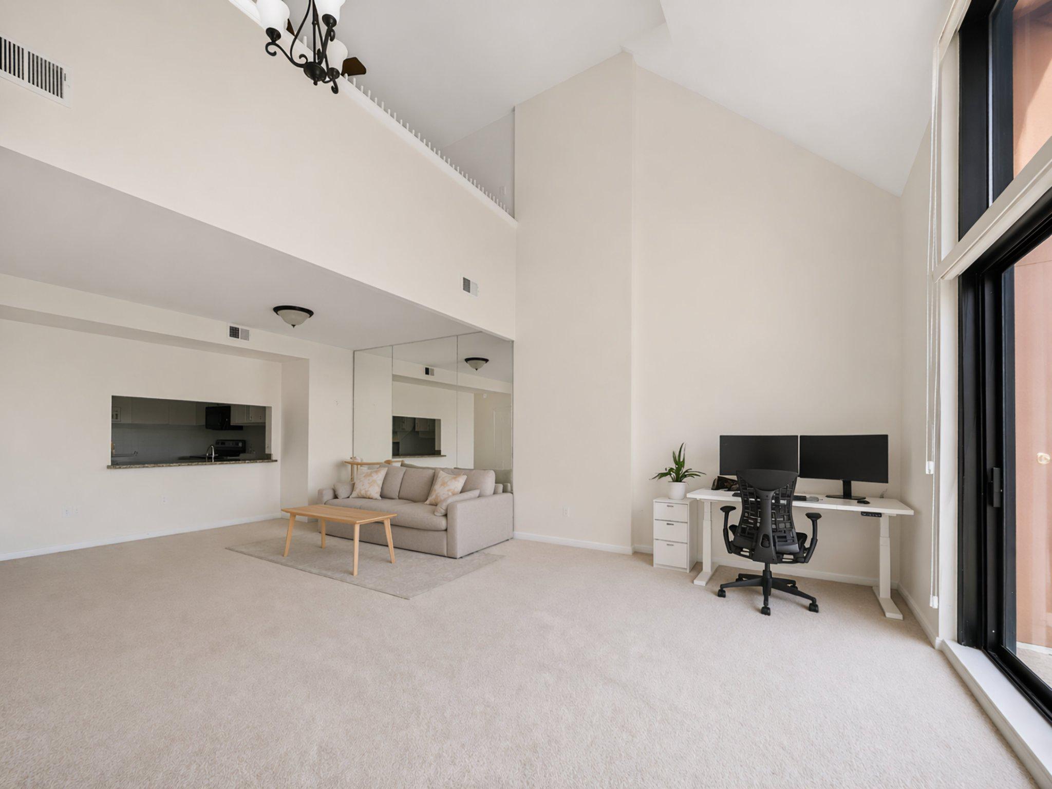 1301 North Courthouse Road, Unit 1803 Arlington, VA 22201 - Photo 10 of 33 Double high-ceiling