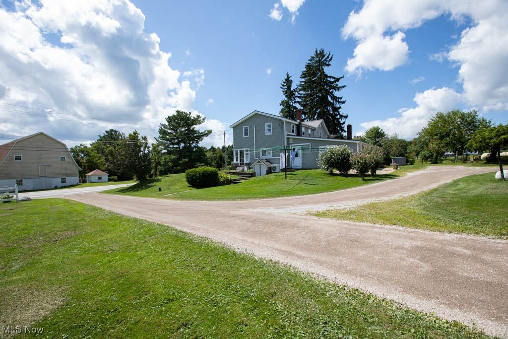 14452 Burton-Windsor Road Burton, OH 44021 - Photo 45 of 49 View from side barn and driveway.