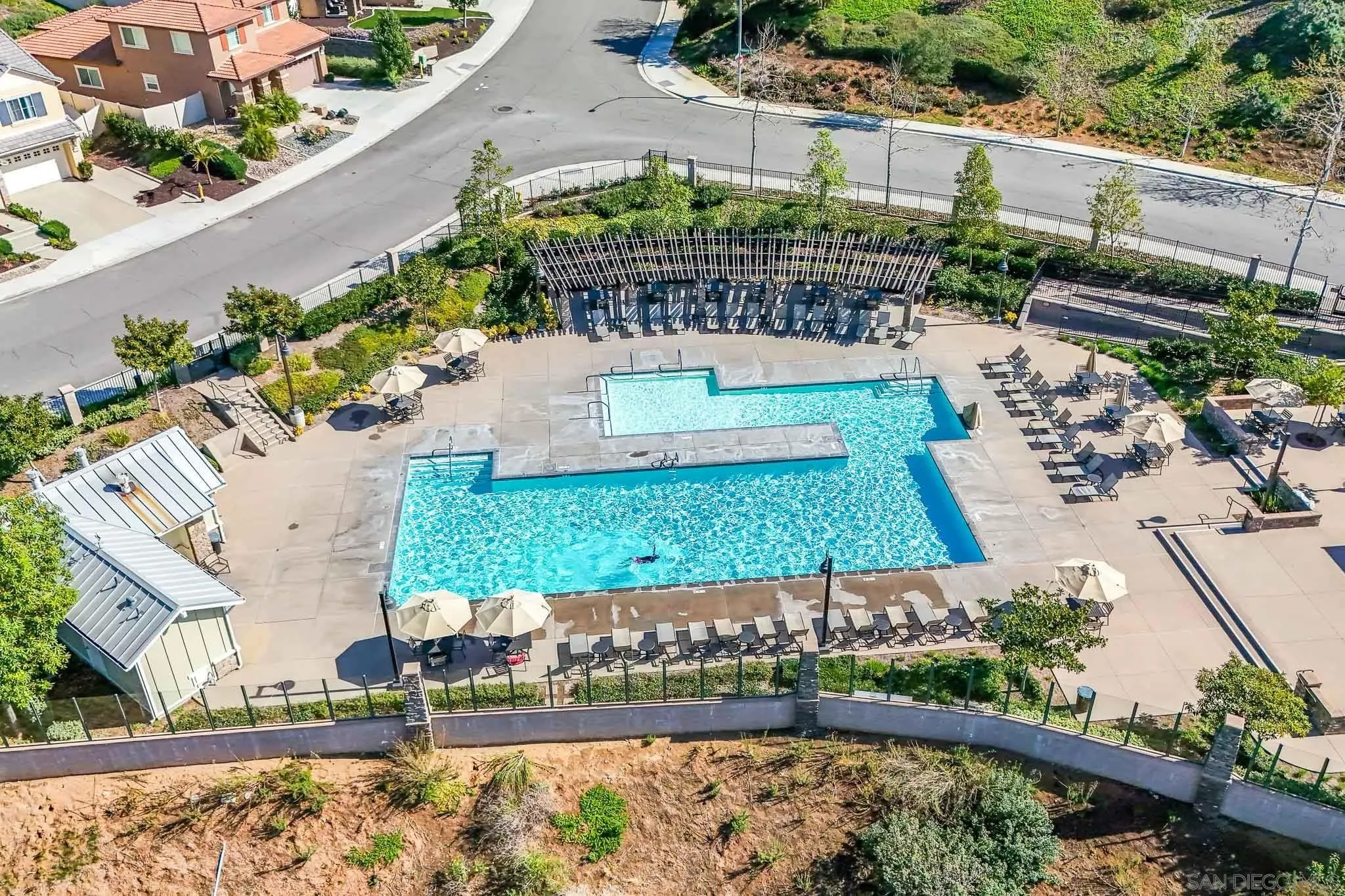 310 Falabella Lane Fallbrook, CA 92028 - Photo 42 of 48 an aerial view of a house having outdoor space