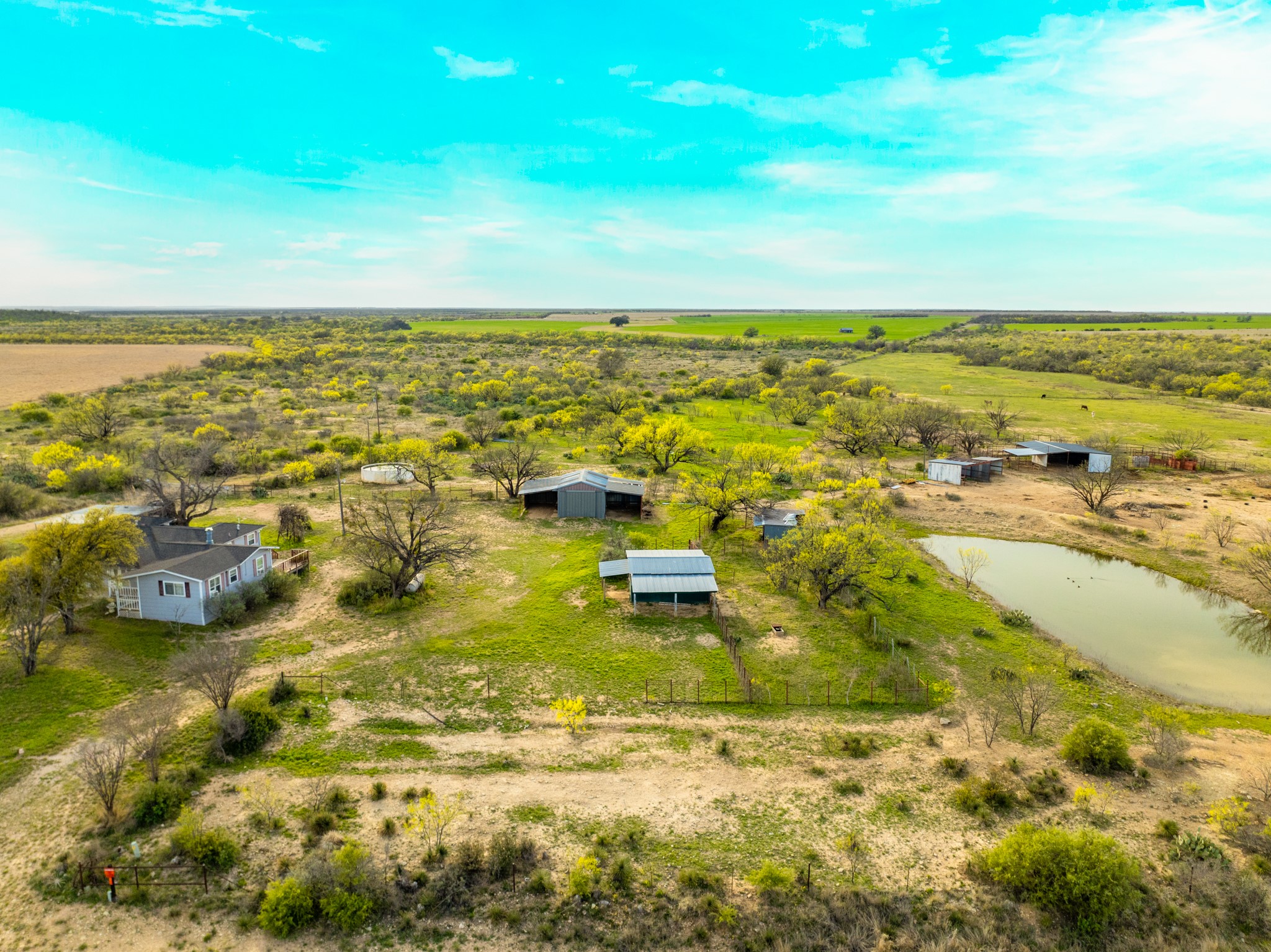 2145 County Road 320 Lohn, TX 76852 - Photo 15 of 40 View of rural area featuring a large body of water