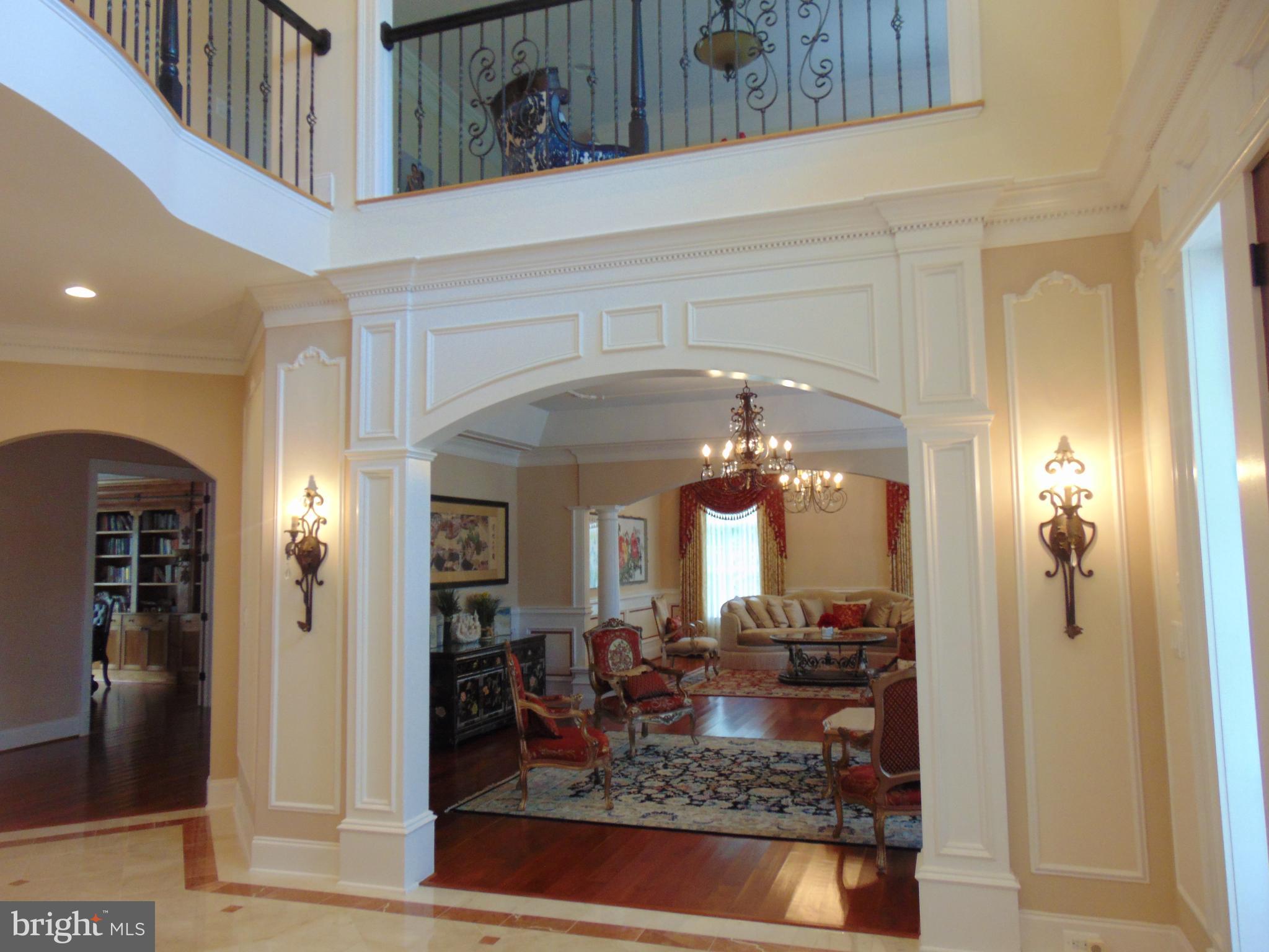 1027 Towlston Road McLean, VA 22102 - Photo 16 of 59 a view of living room and staircase