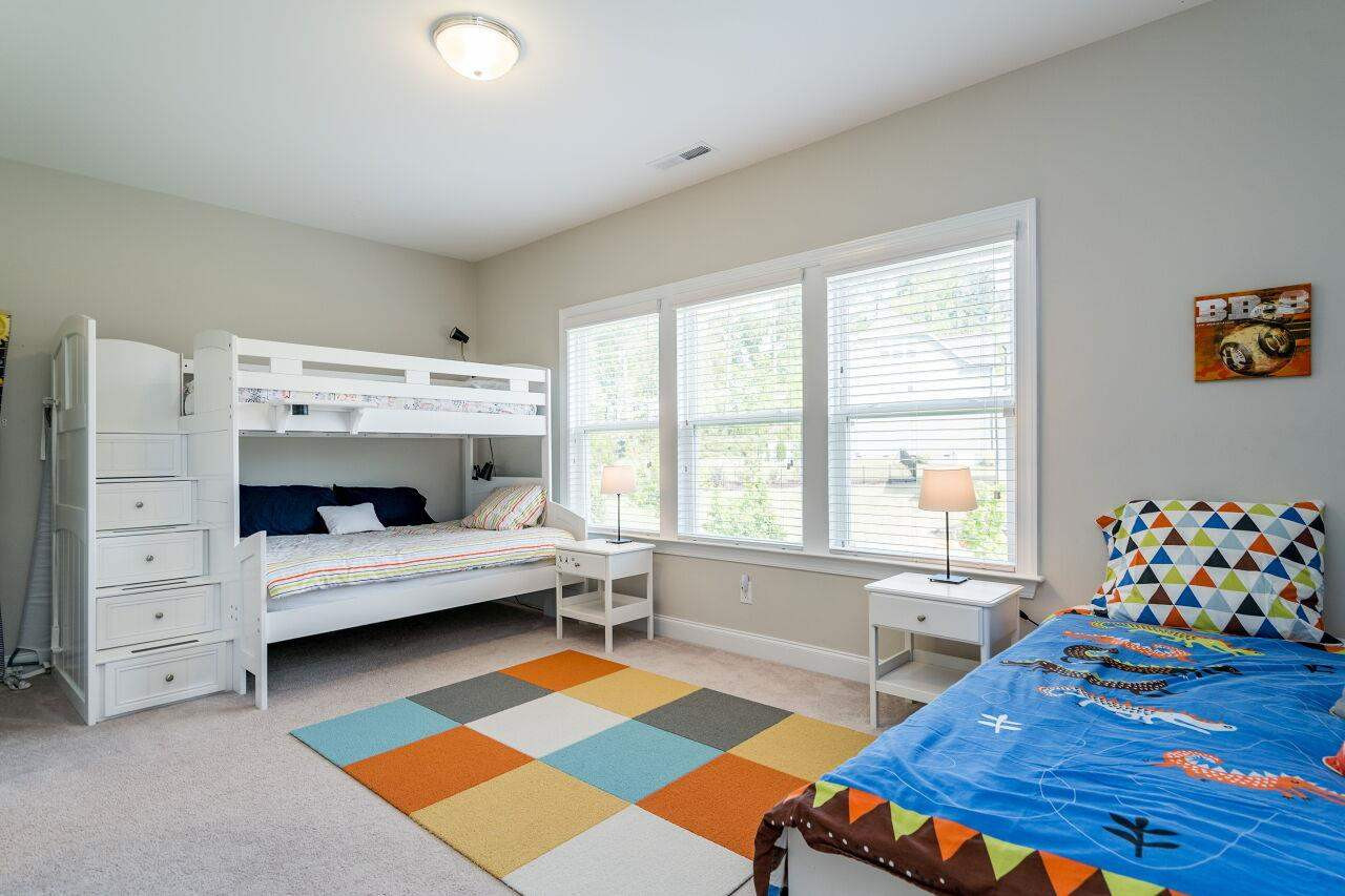 5264 Aleppo Lane Raleigh, NC 27613 - Photo 23 of 30 Upstairs secondary bedroom with an en suite bath. Secondary Bedroom