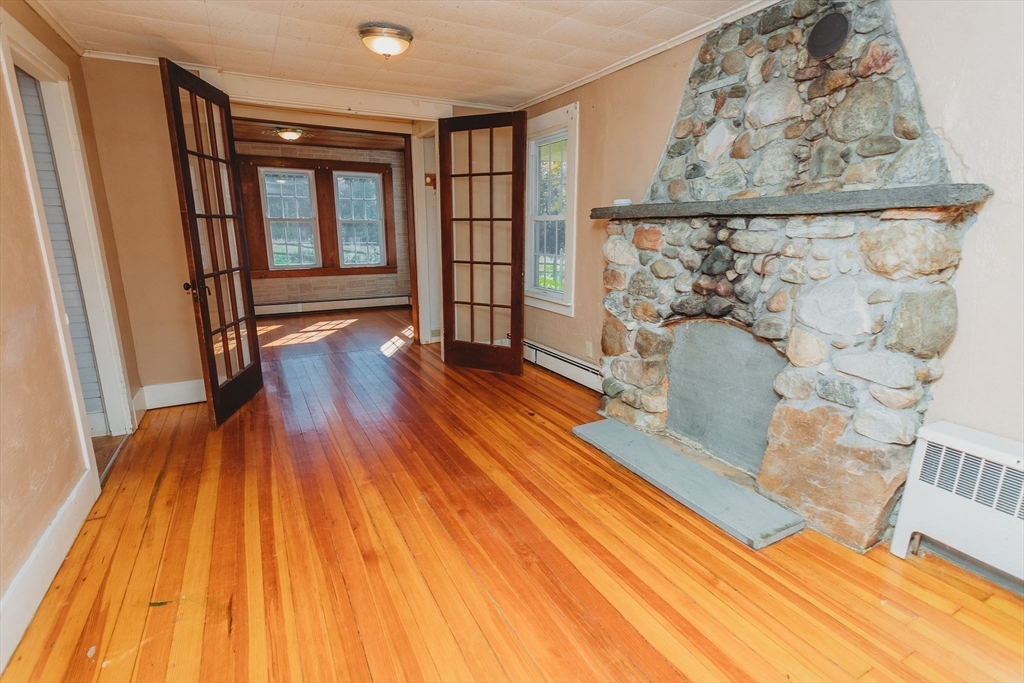 163 Hazelton Road Rowe, MA 01367 - Photo 10 of 40 a view of entryway with wooden floor