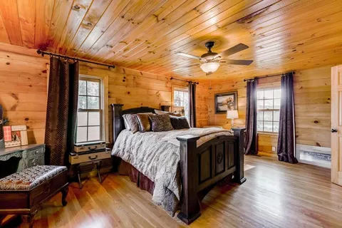 a room with gym equipment