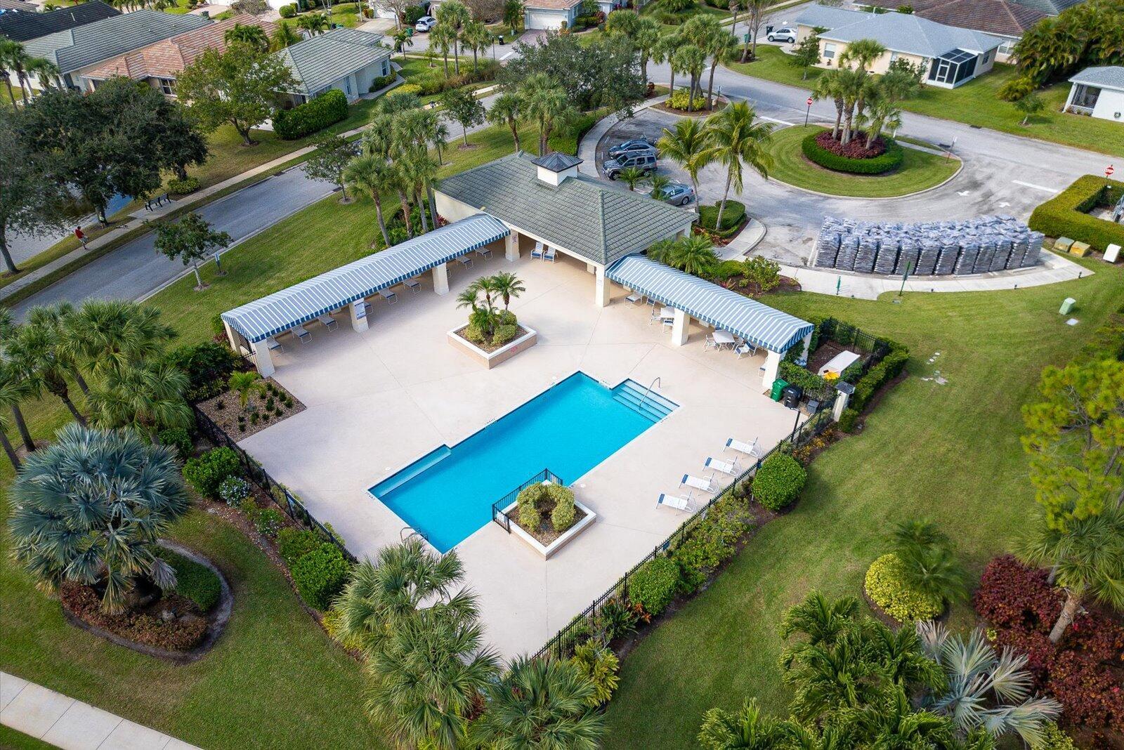311 Southwest Coconut Key Way Port St. Lucie, FL 34986 - Photo 6 of 25 an aerial view of a house