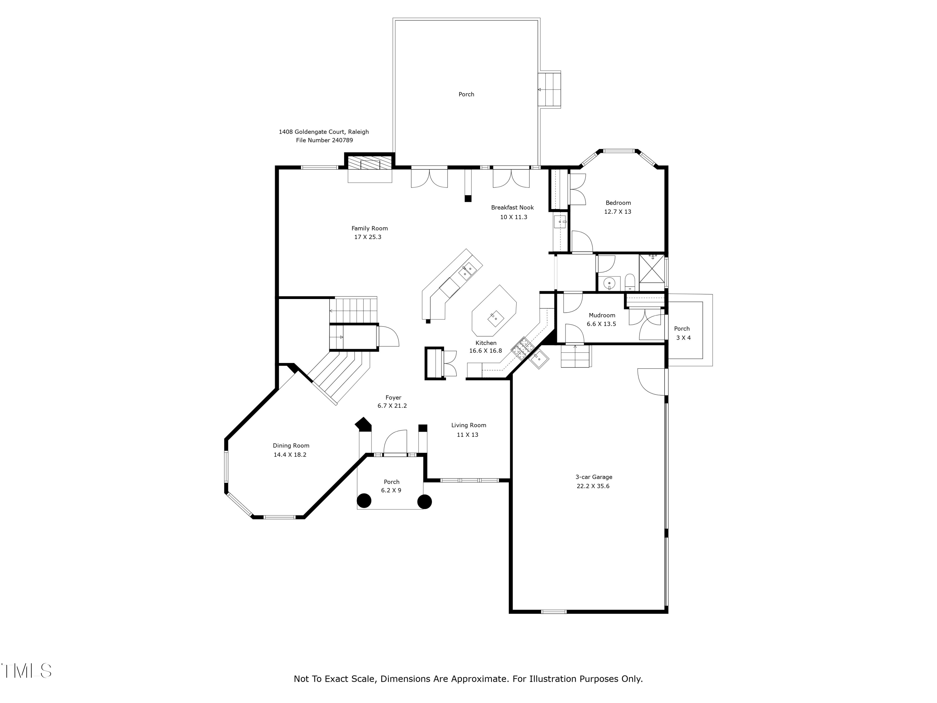 1408 Goldengate Court Raleigh, NC 27613 - Photo 61 of 64