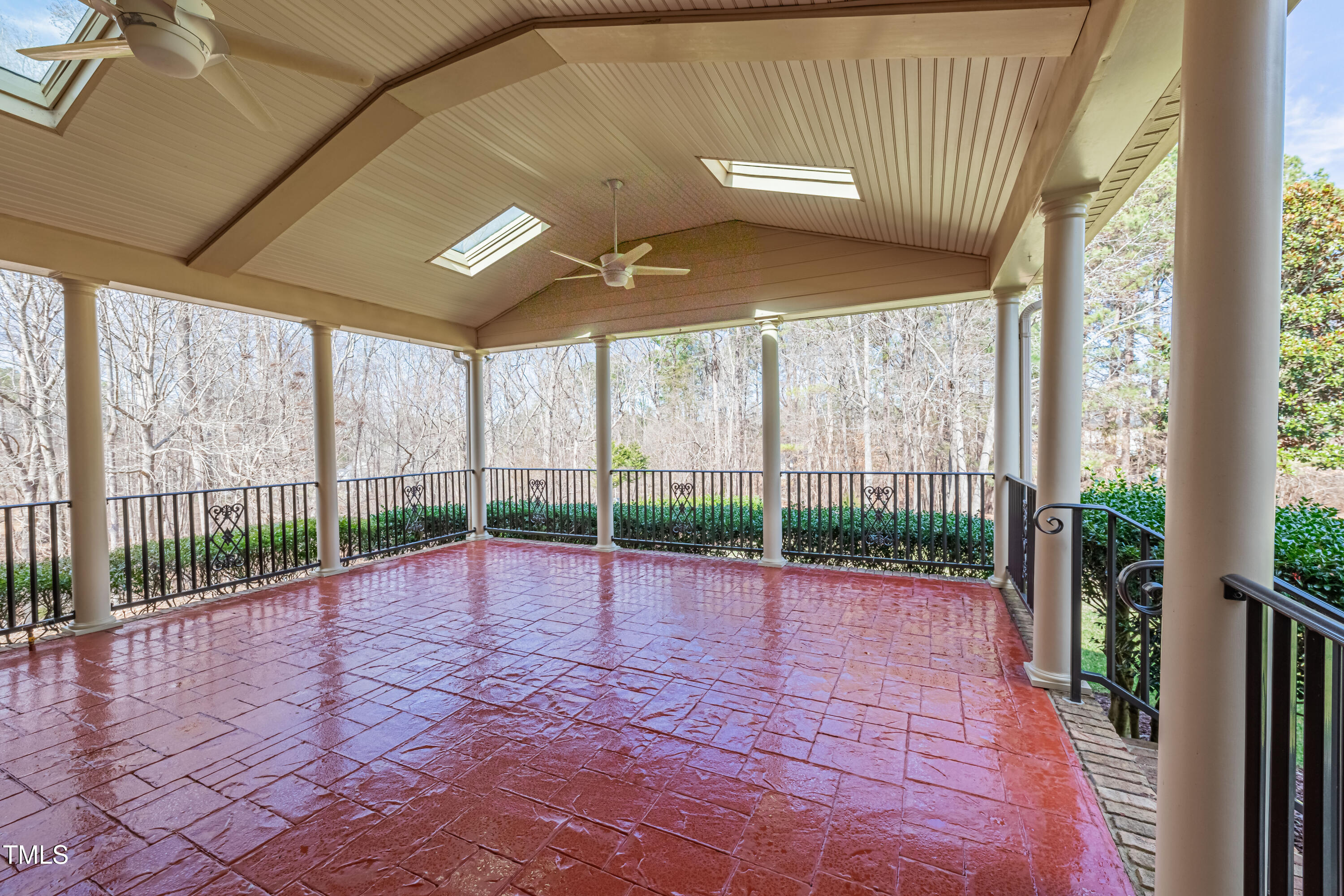 1408 Goldengate Court Raleigh, NC 27613 - Photo 49 of 64 a view of empty room with wooden floor and fan