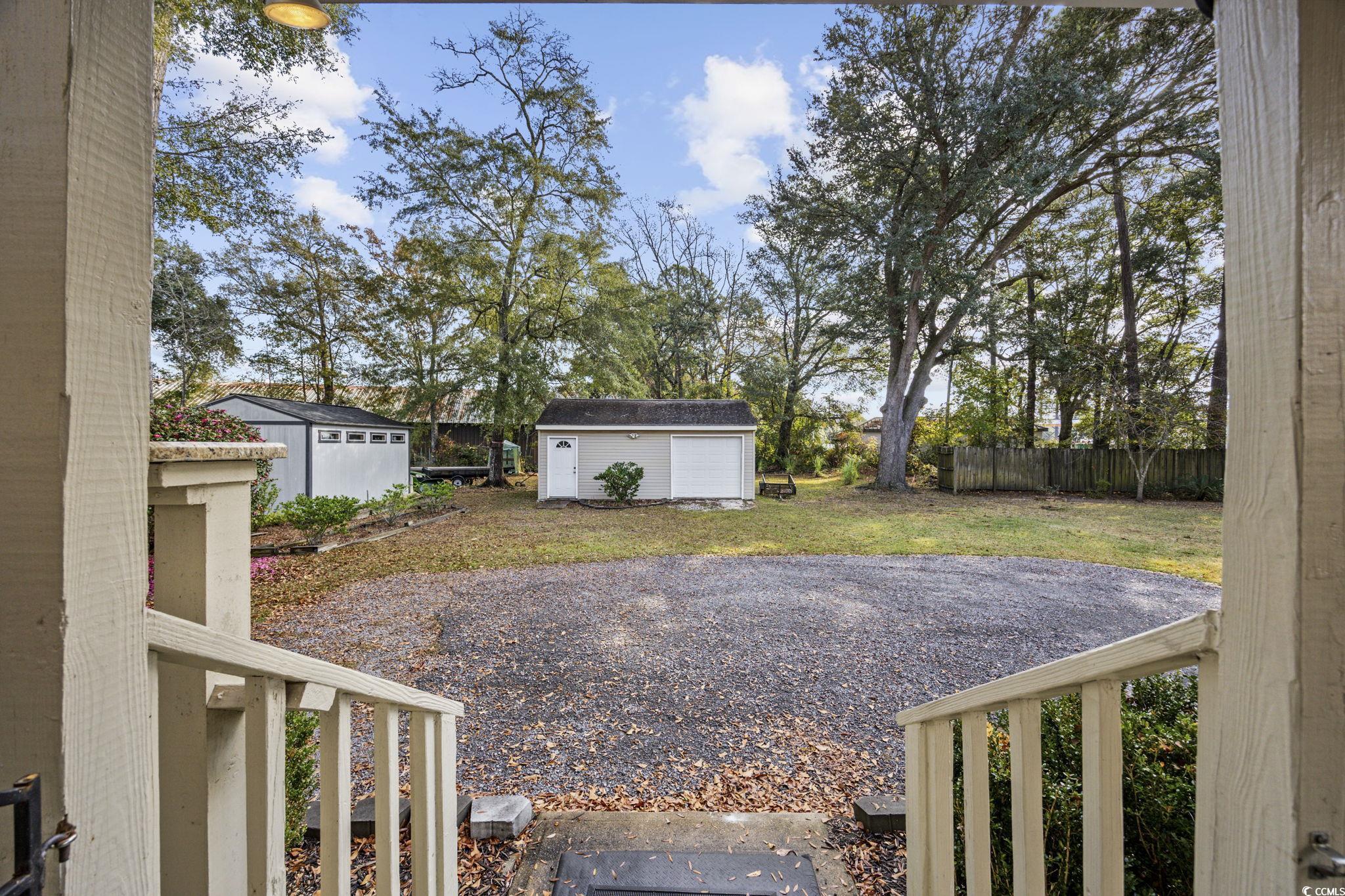 787 Causey Road Murrells Inlet, SC 29576 - Photo 38 of 40 View of yard featuring an outbuilding