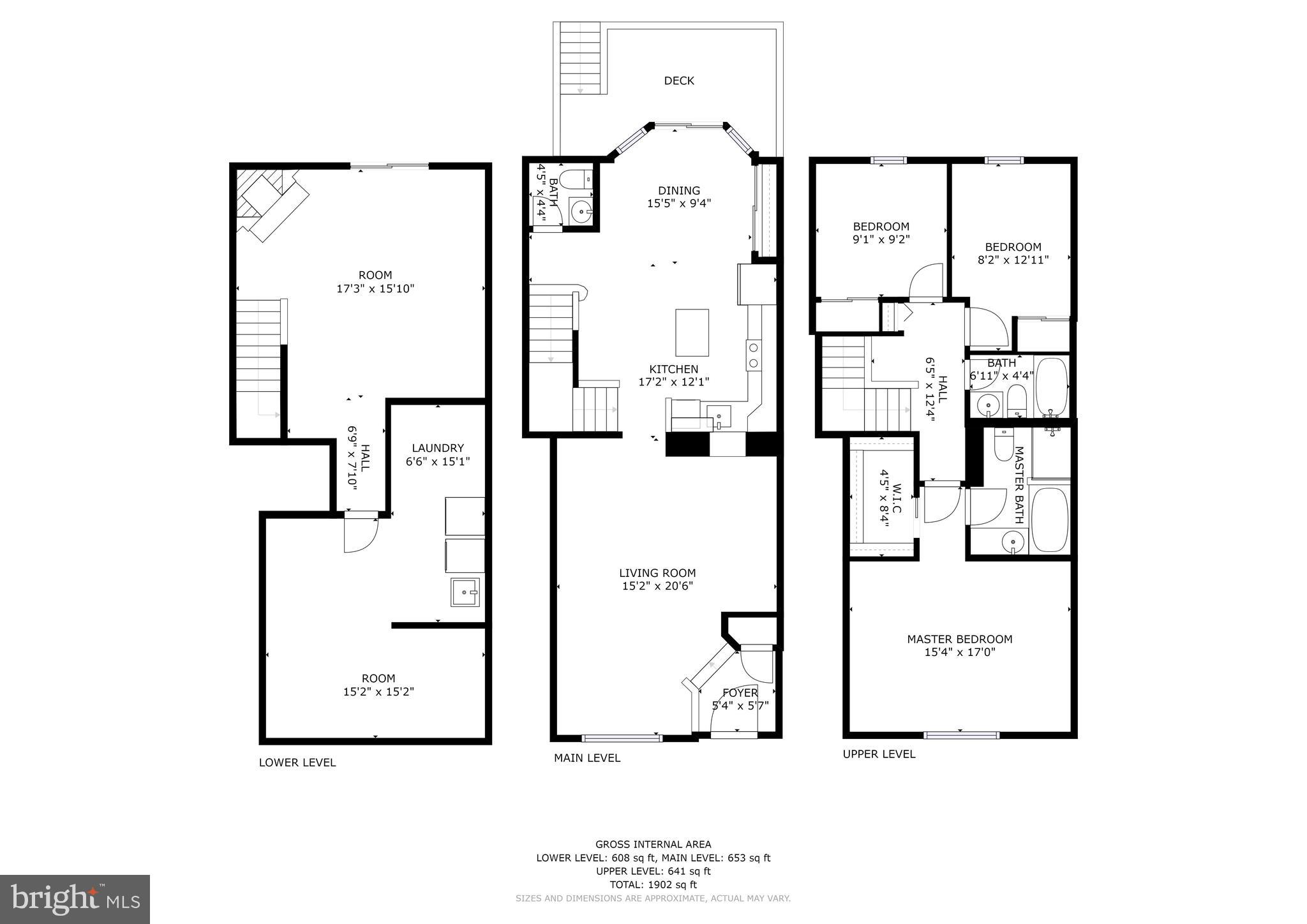 8405 Glad Rivers Row Columbia, MD 21045 - Photo 27 of 27 Floor Plan