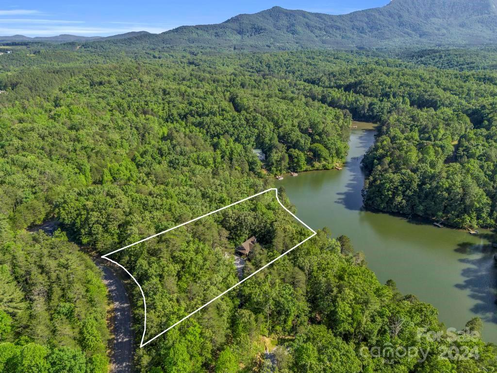 1065 South Cove Road Mill Spring, NC 28756 - Photo 38 of 48 an aerial view of mountain with lake view