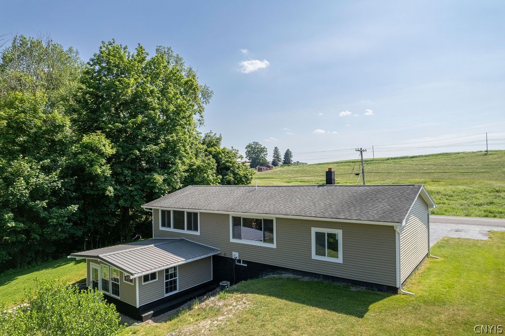 7016 Guyder Road Lysander, NY 13112 - Photo 36 of 41 Backyard!No Neighbors across the road, Just a bea