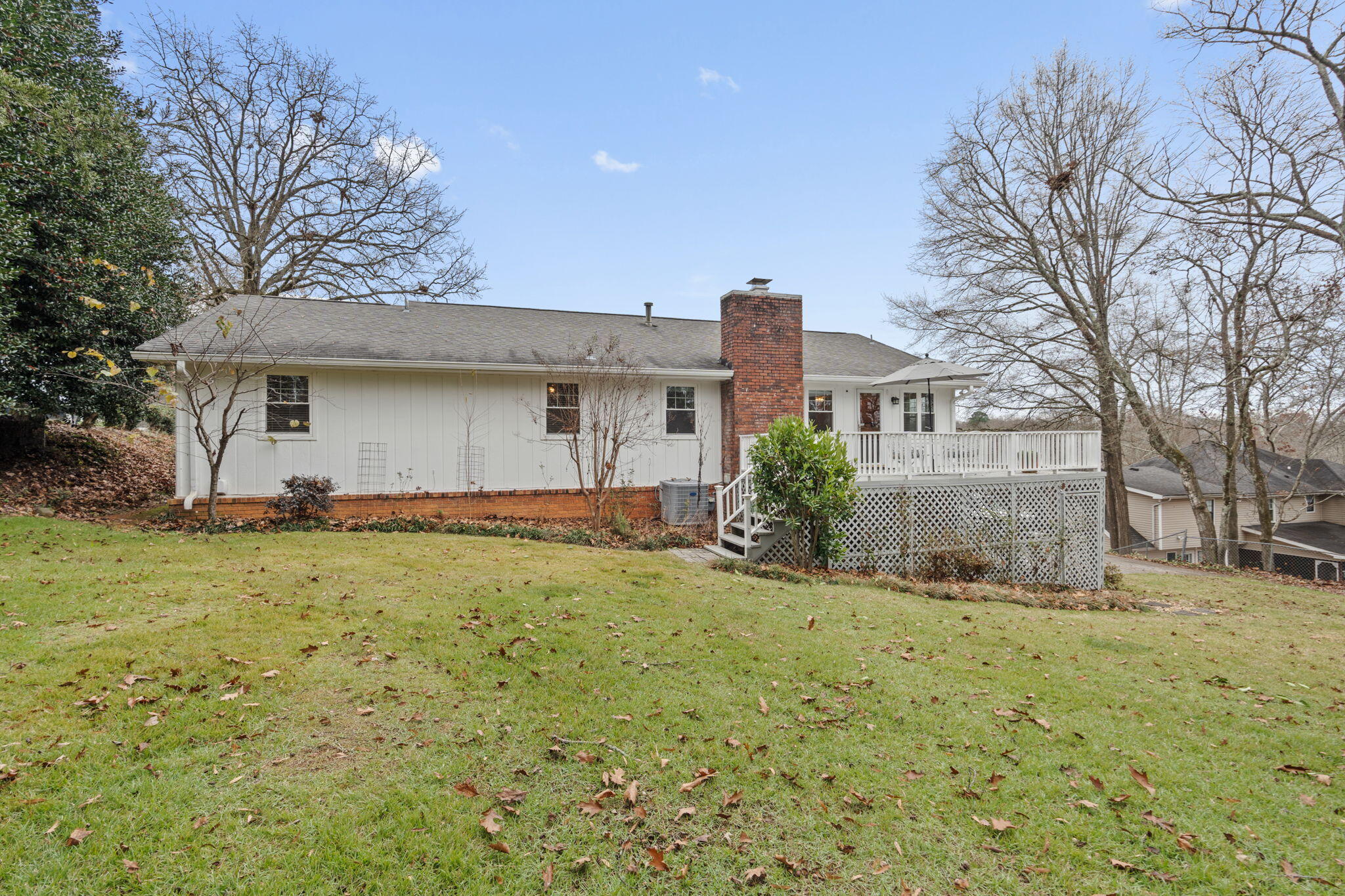 1926 Rock Bluff Road Hixson, TN 37343 - Photo 43 of 61 Rear view and large back yard