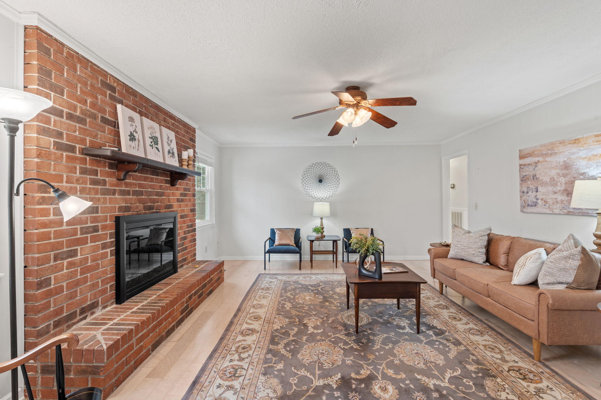 1926 Rock Bluff Road Hixson, TN 37343 - Photo 6 of 61 Family room with updated flooring
