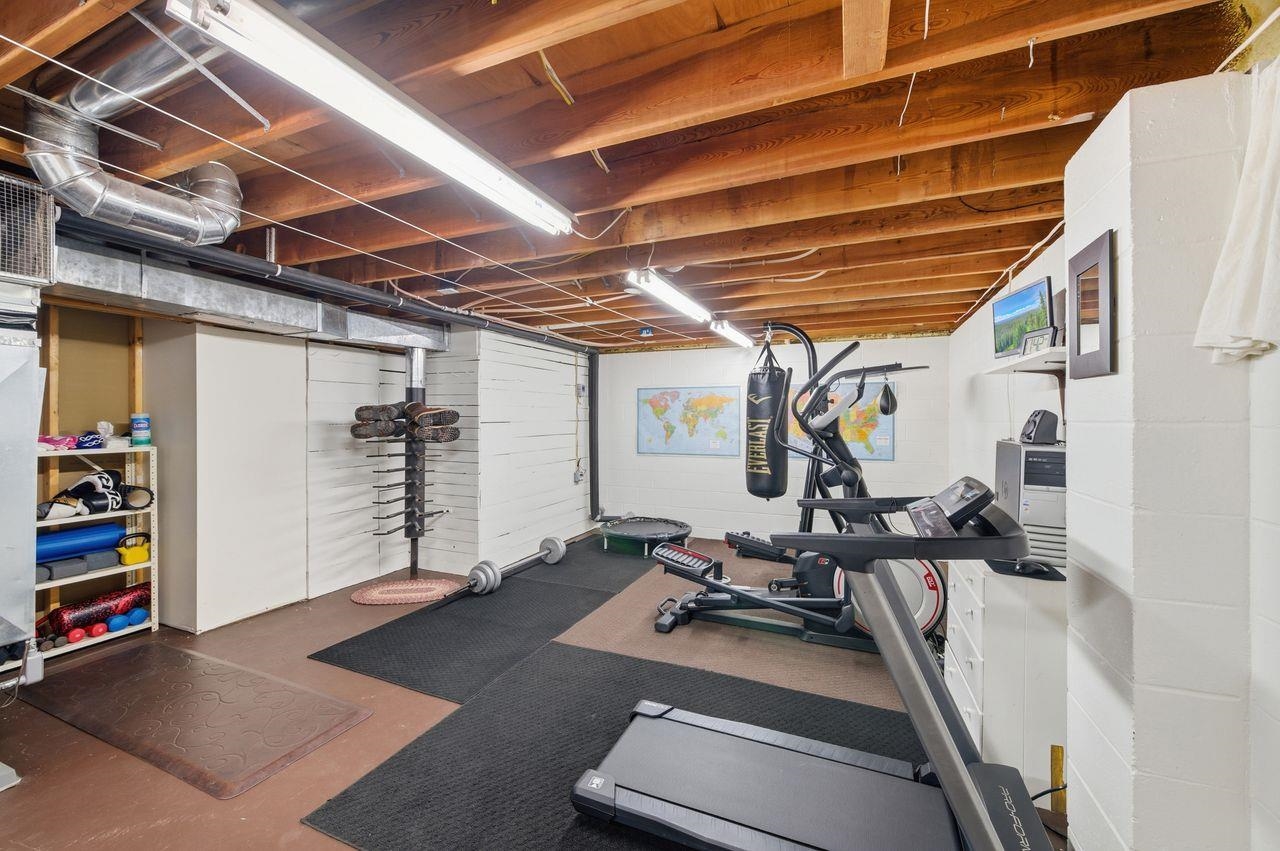 64903 Charles Johnson Road Ashland, WI 54806 - Photo 38 of 52 Workout area featuring concrete floors