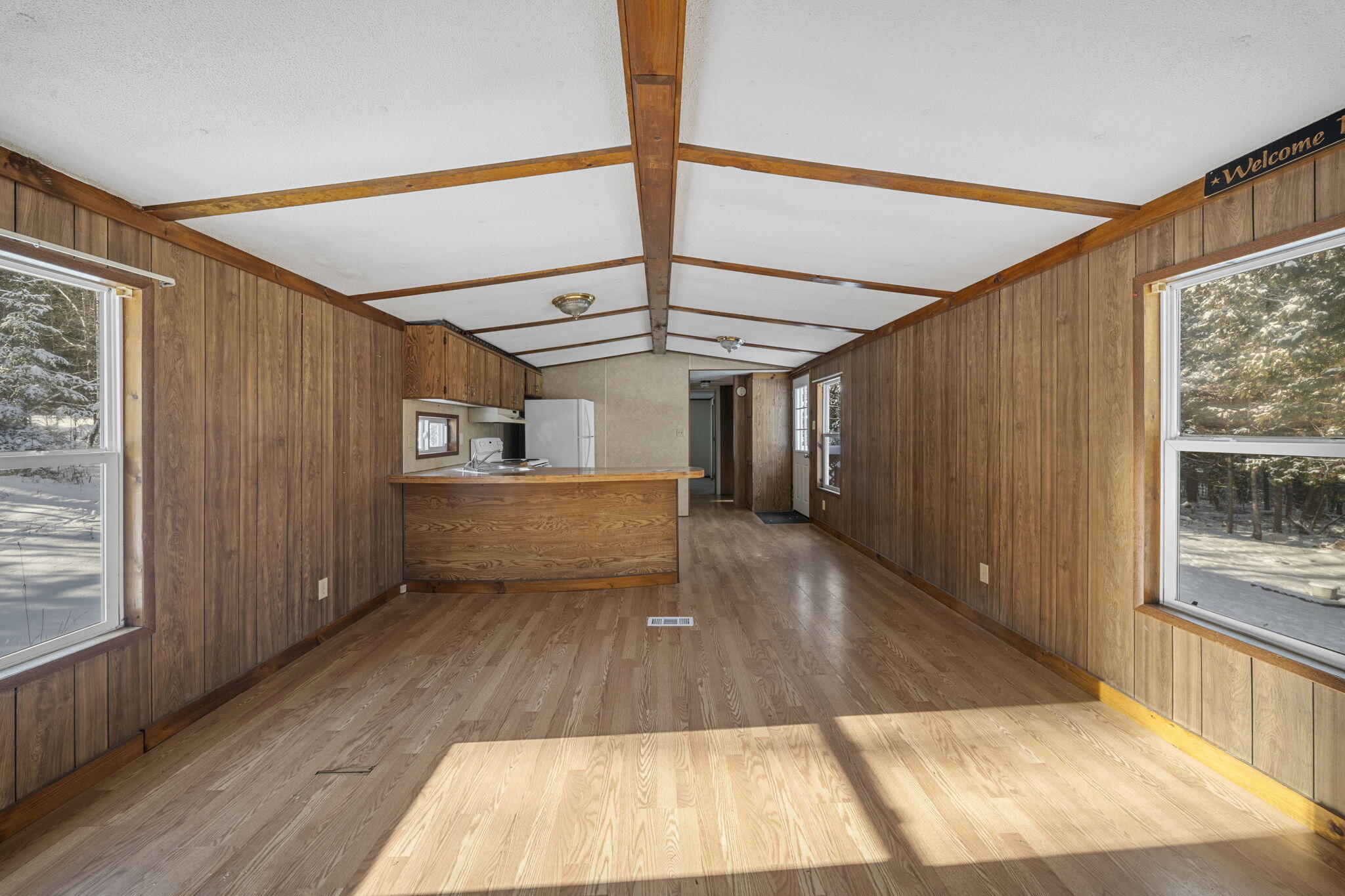 267 East Newport Road Stetson, ME 04488 - Photo 11 of 27 Living and kitchen area