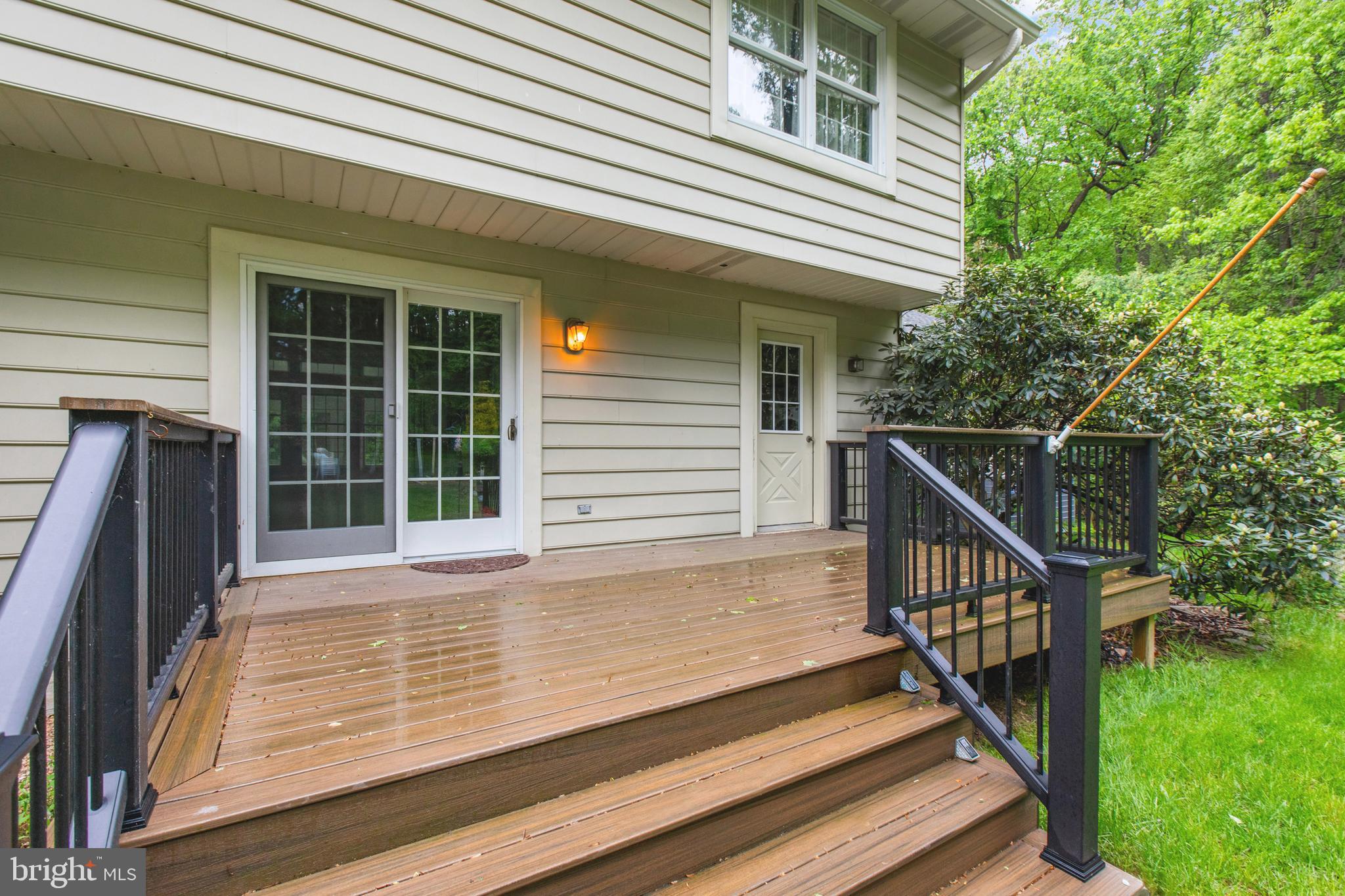5602 Patterson Road Baldwin, MD 21013 - Photo 16 of 88 Rear composite deck with steps down to backyard