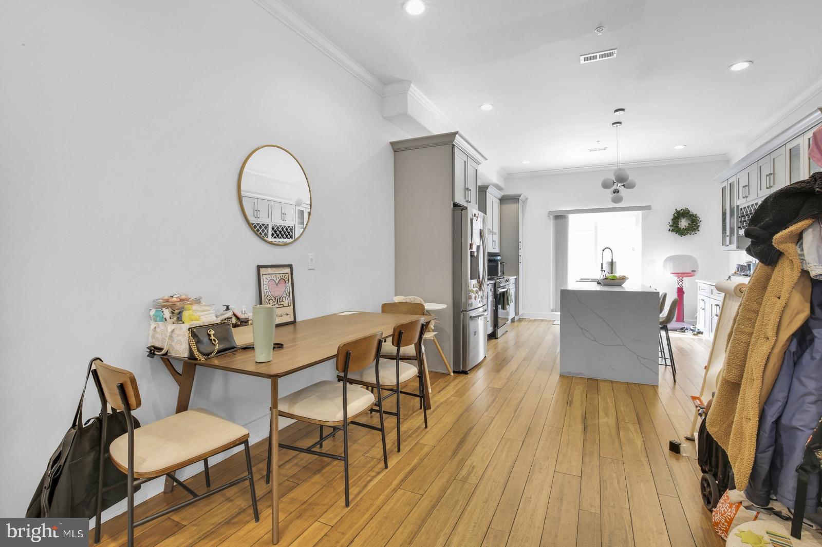 2604 Reed Street Philadelphia, PA 19146 - Photo 4 of 32 a dining room with furniture and wooden floor