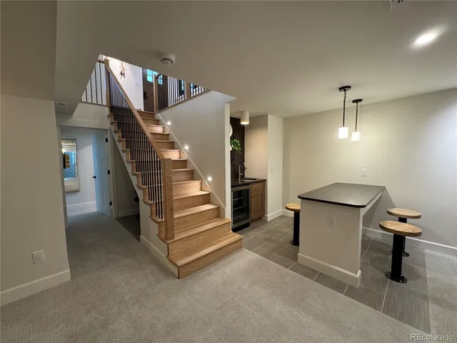 a view of entryway and hall