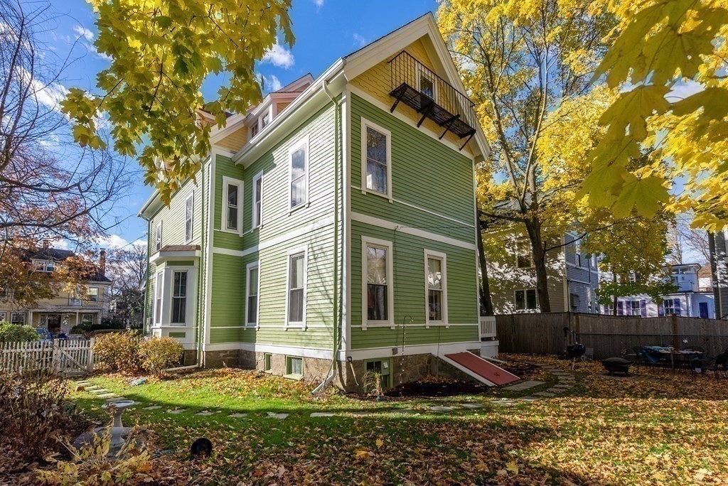 11 Gorham Avenue Brookline, MA 02445 - Photo 27 of 32 a view of a house with backyard
