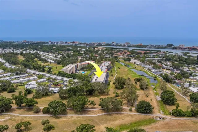 an aerial view of a city with lots of residential buildings