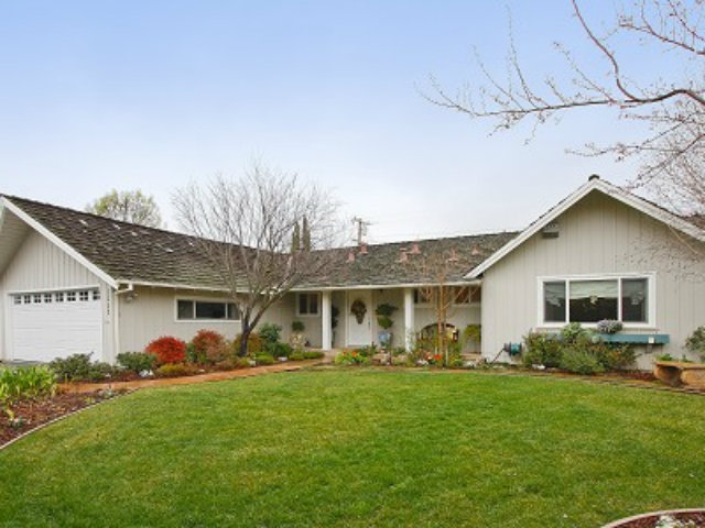 1635 Springer Road Mountain View, CA 94040 - Photo 1 of 8 a view of outdoor space yard and front view of a house