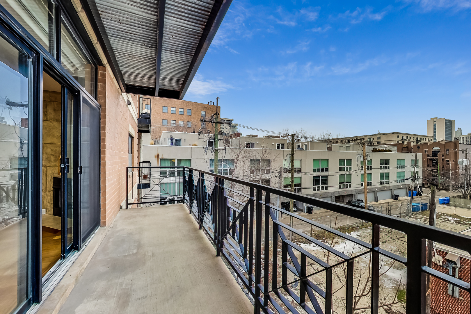 651 North Milwaukee Avenue, Unit 304 Chicago, IL 60642 - Photo 29 of 33 a view of balcony with city view