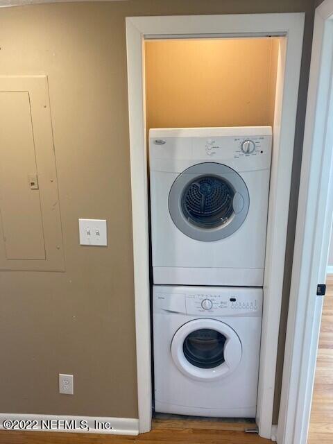 1789 River Road, Unit 2 Jacksonville, FL 32207 - Photo 10 of 22 a view of a storage & utility room with dryer and washer