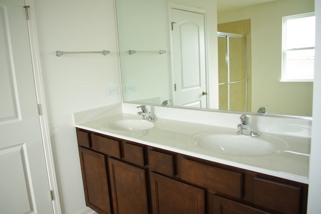 681 Ridgeview Lane Sugar Grove, IL 60554 - Photo 13 of 19 a bathroom with a sink and a mirror