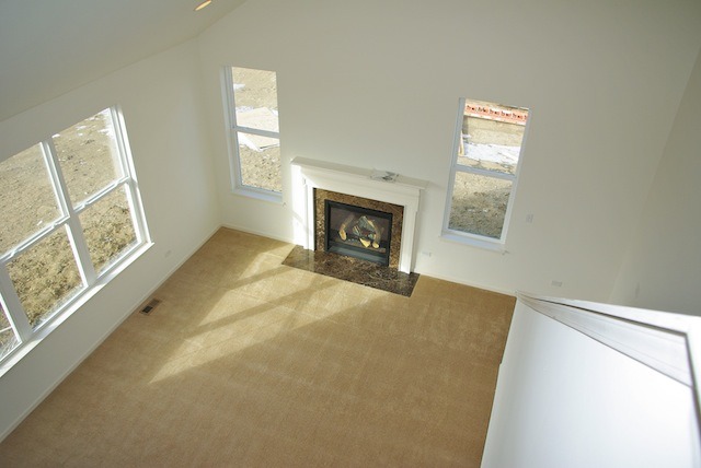 681 Ridgeview Lane Sugar Grove, IL 60554 - Photo 10 of 19 a view of an empty room with a window and fireplace